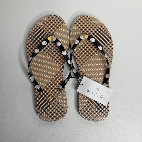 Vera Bradley Flip Flops - NWT - Picture 3 of 8